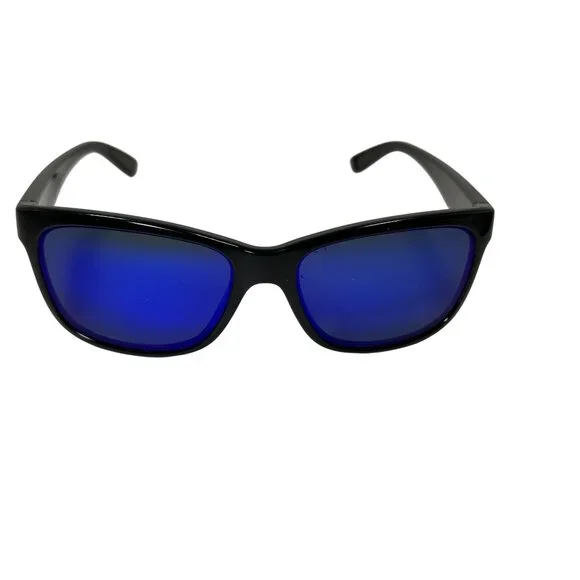 Oakley Black Frame Sunglasses with Blue Mirrored Lenses Oakley OO9236 Valve® M (60 - 16) with Blue lenses and Black  main image 4
